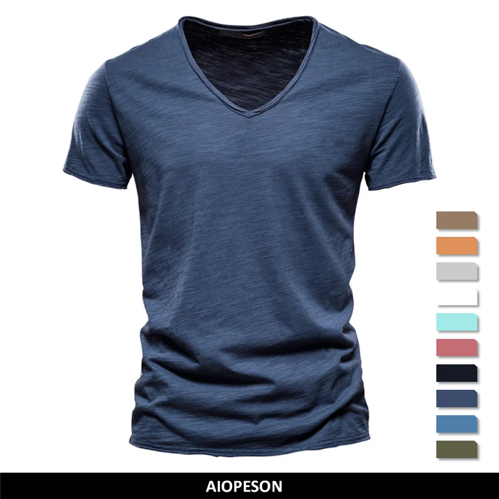 Mens Fashion Trend - Brand Quality 100% Cotton Men T-shirt
