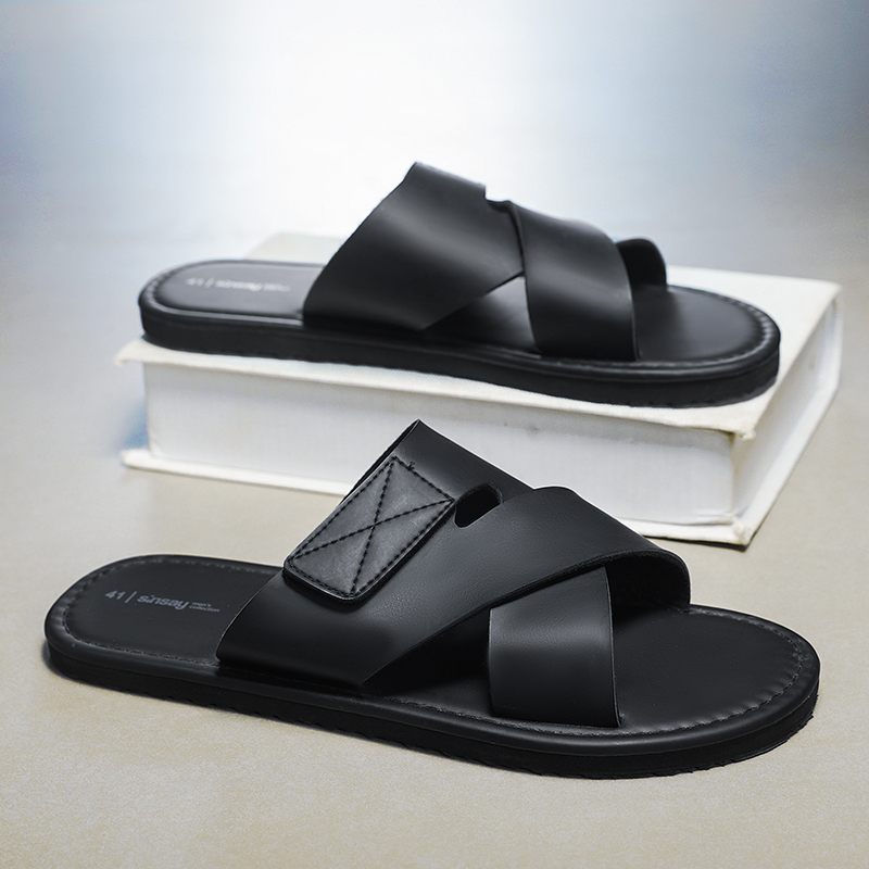 Men'S Fashion Korea - Men's slippers 2026 new summer leisure