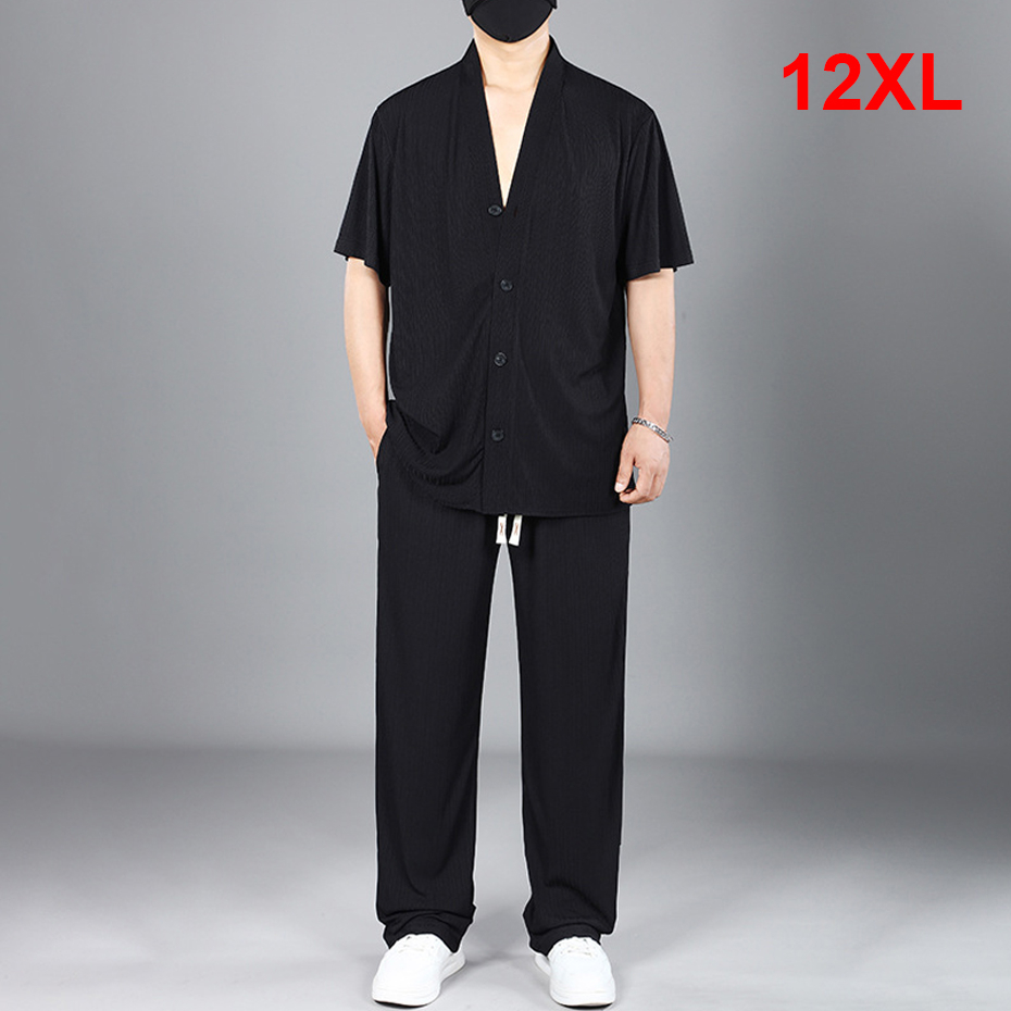 Men'S Fashion V Neck T Shirts - Summer Cool Suits Men Plus Size