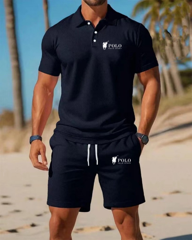 Men'S Fashion Polo Shirt - Summer Men's High-End Quick Drying Breathable