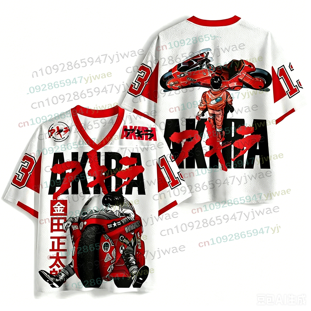 Men'S Fashion V Neck T Shirts - 2026 Summer Hot Selling Fashion Akira