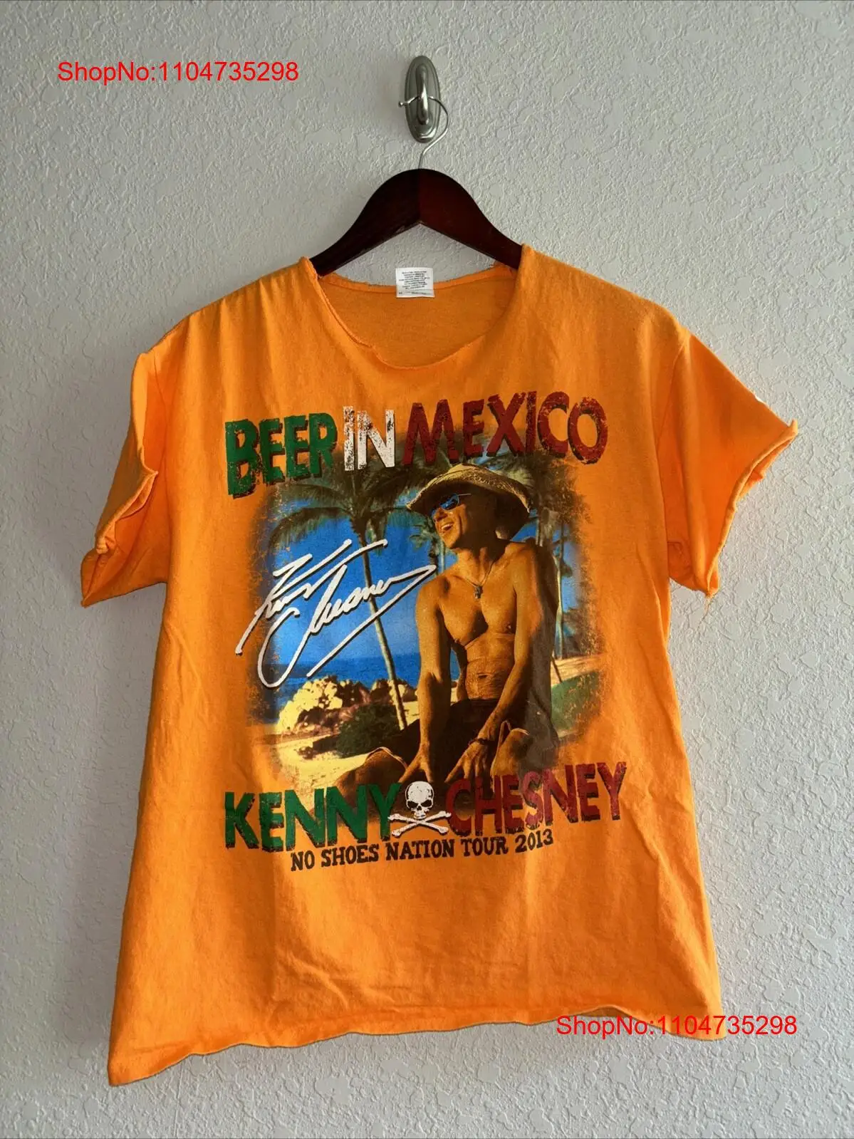 Mens Fashion Mexico - Kenny Chesney Beer In Mexico 2013