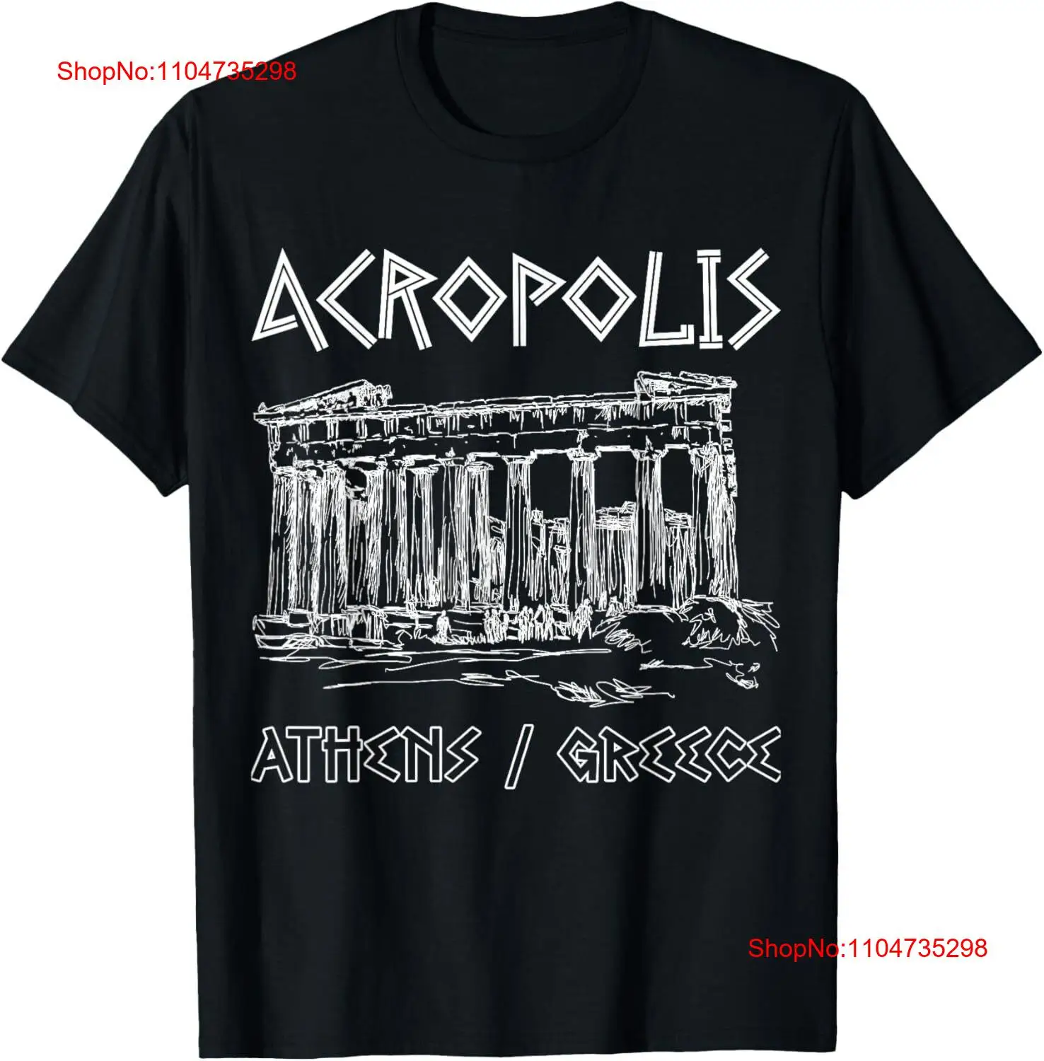 Men'S Fashion Greece - Acropolis Athens Greece Souvenir Greek Parthenon