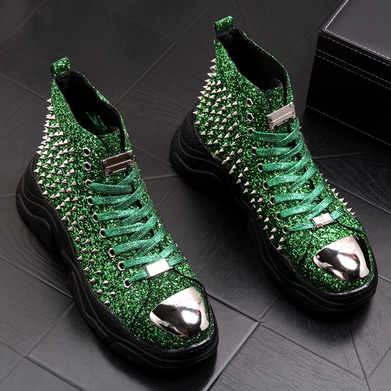 Mens Fashion Dress Shoes - men luxury fashion prom nightclub dress