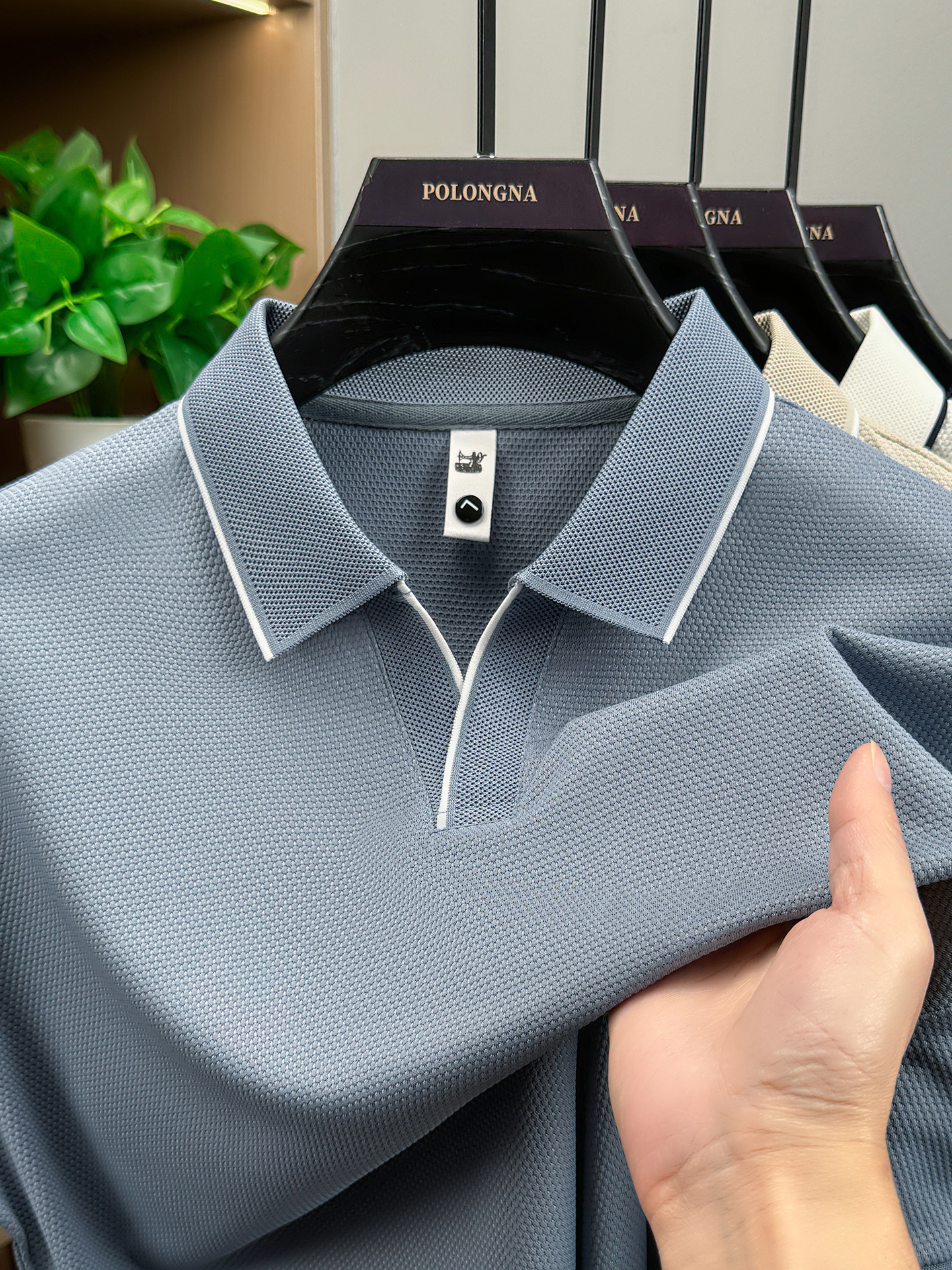 Light luxury short sleeve men' - Men'S Fashion V Neck T Shirts 리뷰 및 가격
