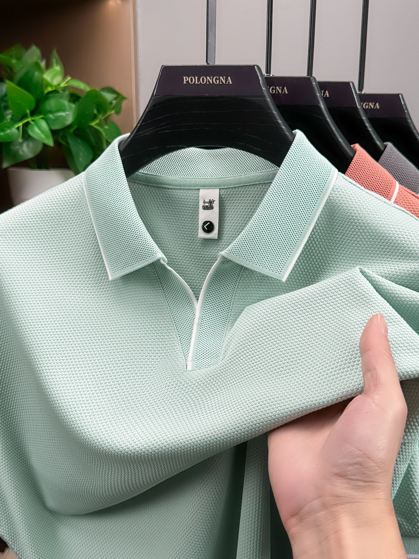 Light luxury short sleeve men' - Men'S Fashion V Neck T Shirts 리뷰 및 가격