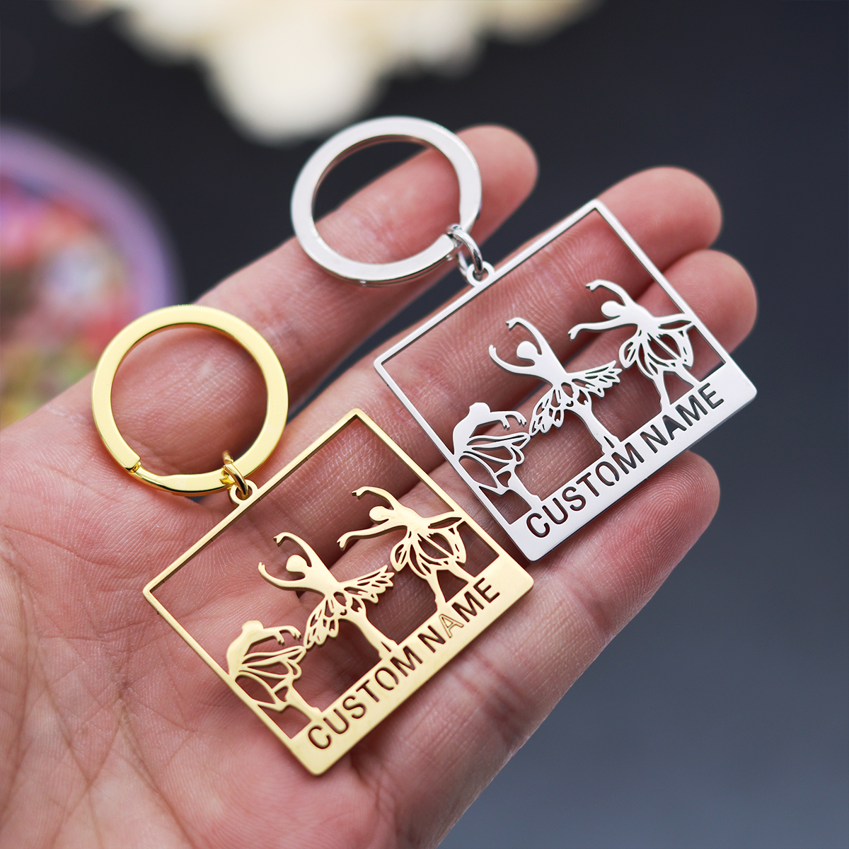 QIAMNI Custom I Love Dance Bal - Men'S Fashion Gold Chain 리뷰 및 가격