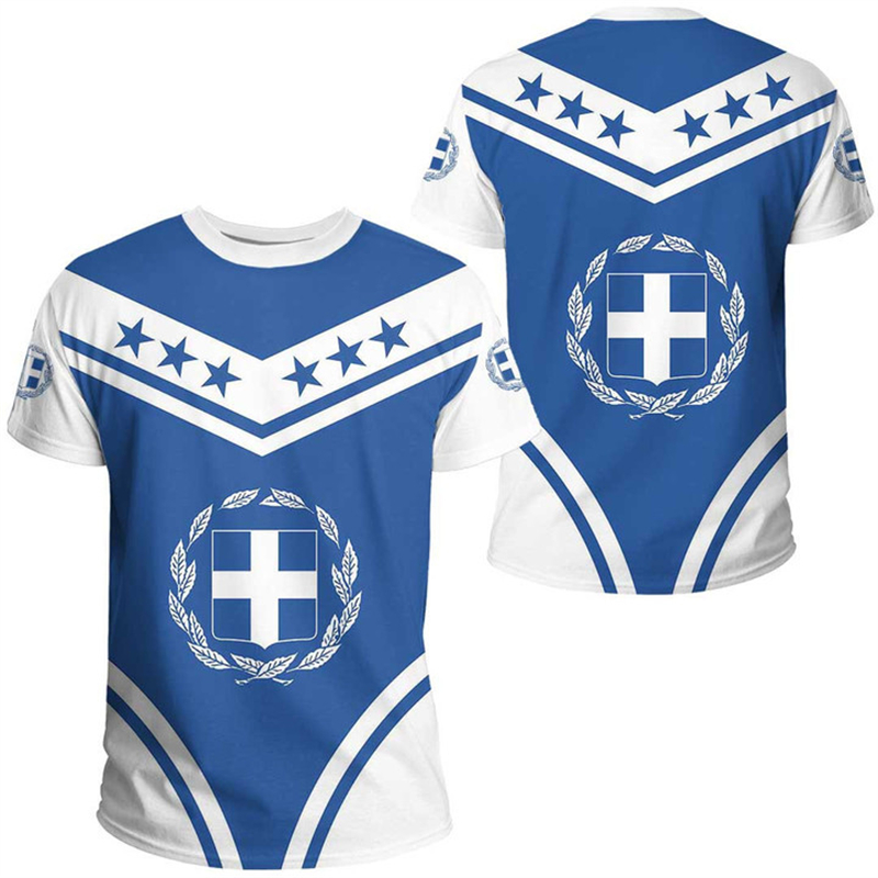 Greece Flag Map 3d Printed T S - Men'S Fashion Greece 리뷰 및 가격