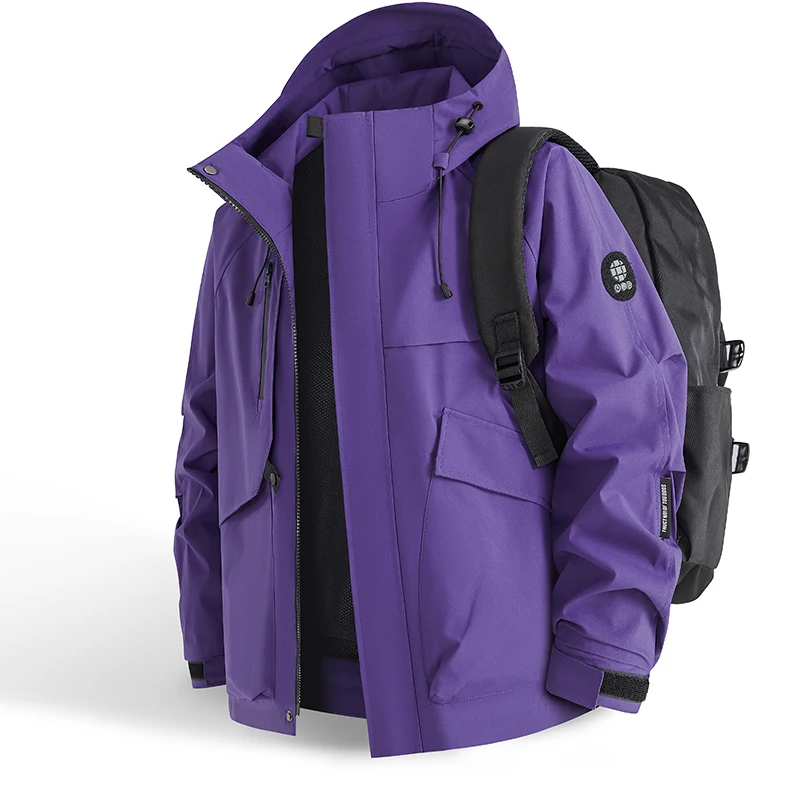 Waterproof Jacket Men Outdoor  - Windbreaker Men Zip 리뷰 및 가격
