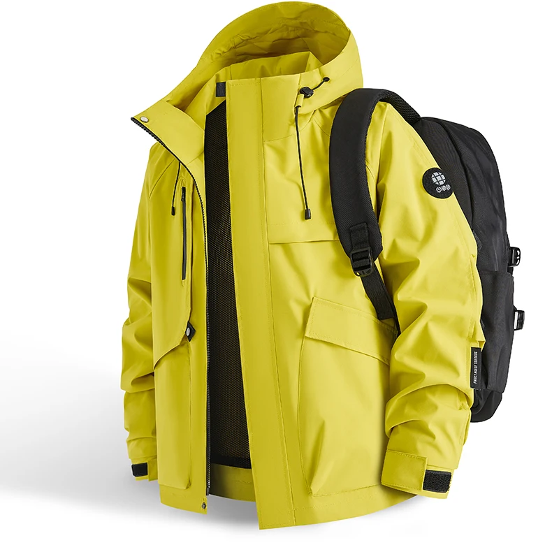 Waterproof Jacket Men Outdoor  - Windbreaker Men Zip 리뷰 및 가격