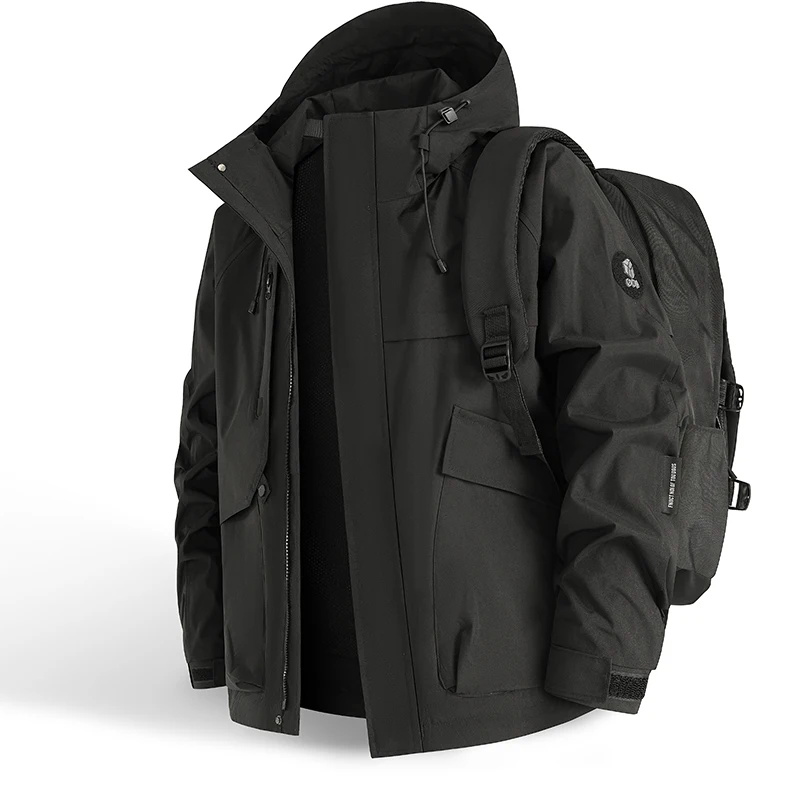Waterproof Jacket Men Outdoor  - Windbreaker Men Zip 리뷰 및 가격