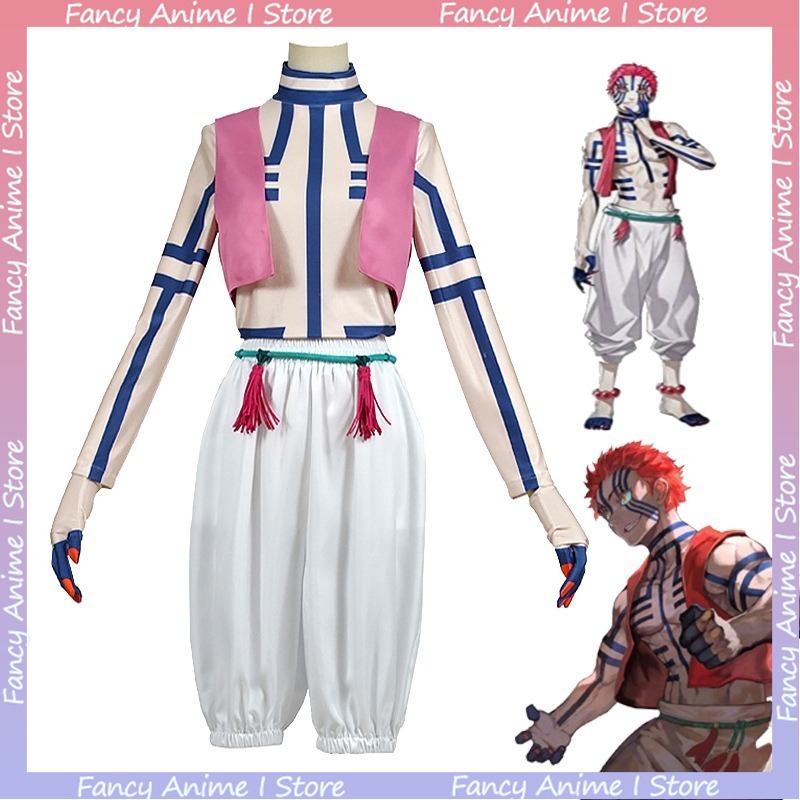 Anime Akaza Copsplay Costume H - Men'S Fashion Korea 리뷰 및 가격