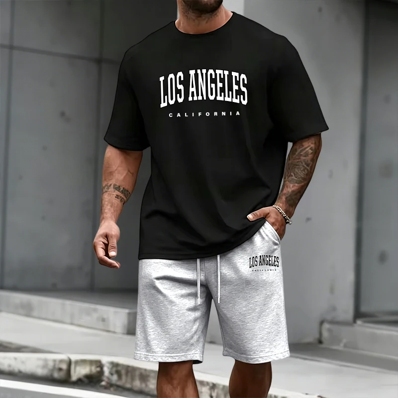 Men's Tracksuit Short Sleeve T - Mens Fashion Trend 리뷰 및 가격