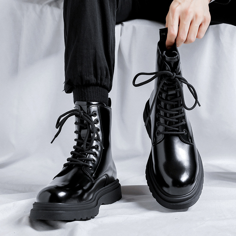 men fashion platform boots bla - Mens Fashion Dress Shoes 리뷰 및 가격