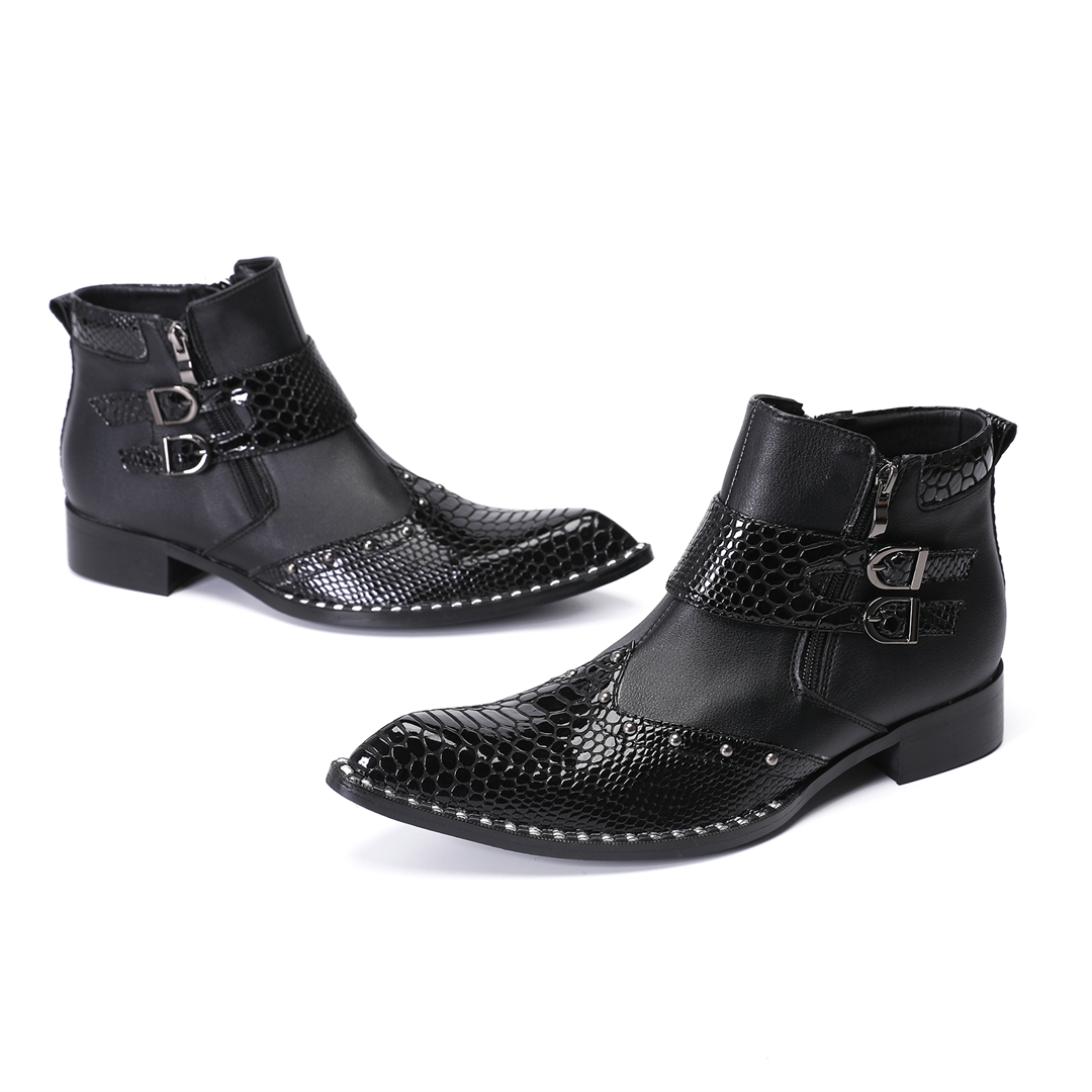 fashion rivets pointed toe men - Mens Fashion Dress Shoes 리뷰 및 가격