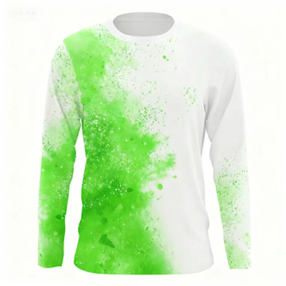 Fashionable Bass Pattern Crew  - Mens Fashion Trend 리뷰 및 가격