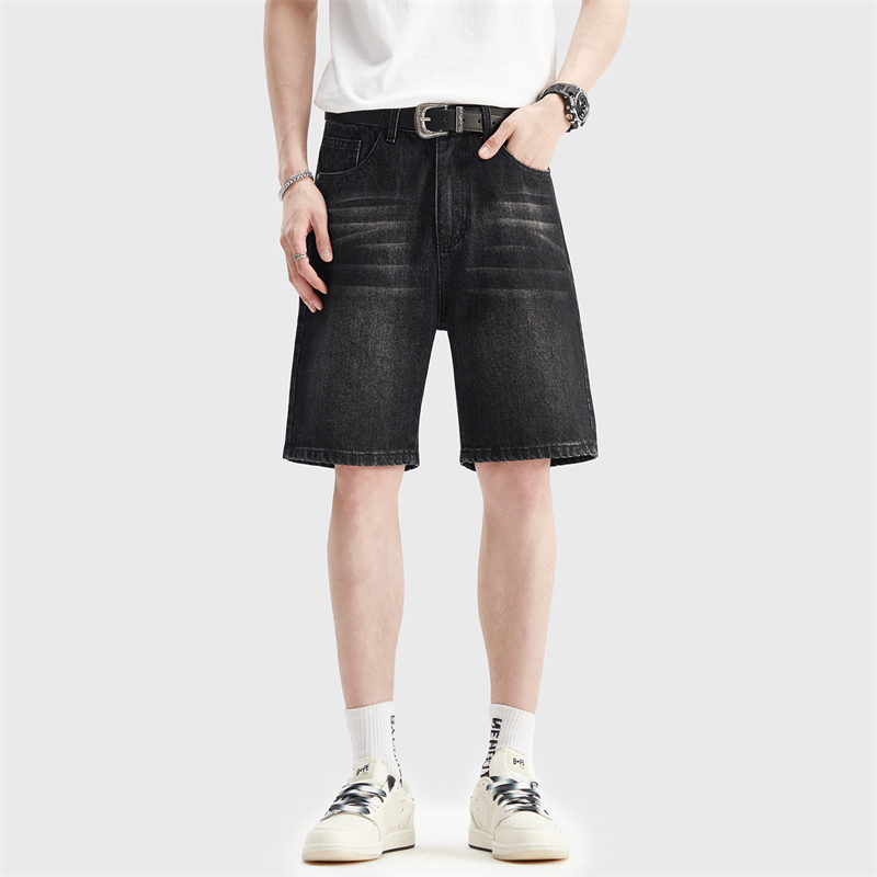 Summer Thin Black Denim Shorts - Men'S Fashion Loose Pants 리뷰 및 가격