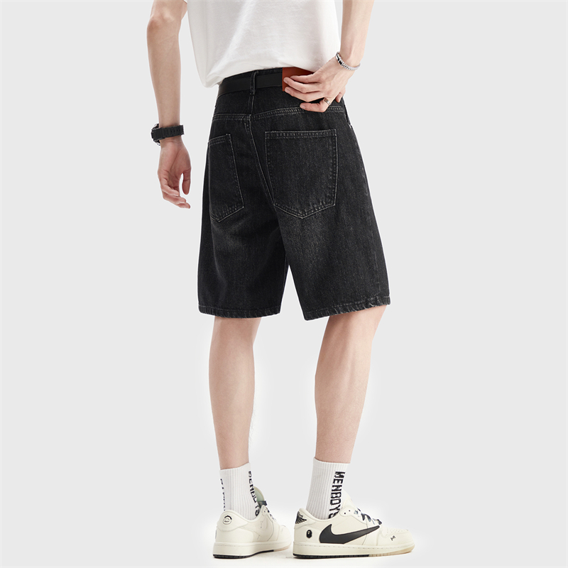 Summer Thin Black Denim Shorts - Men'S Fashion Loose Pants 리뷰 및 가격