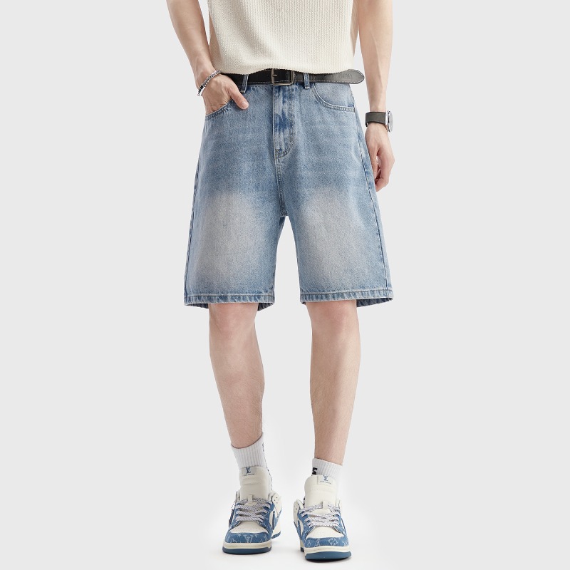 Summer Thin Black Denim Shorts - Men'S Fashion Loose Pants 리뷰 및 가격