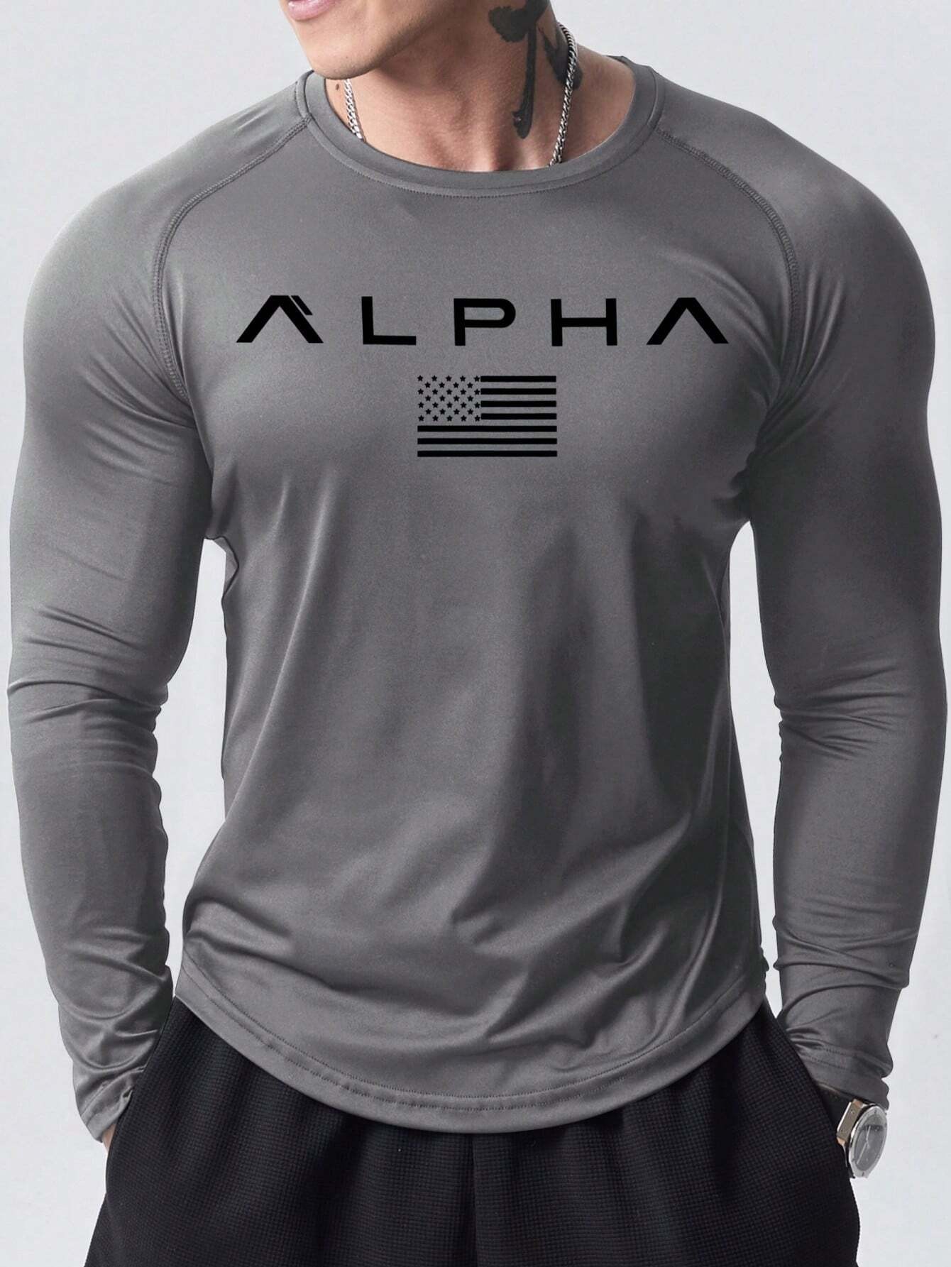 New men's long-sleeved T-shirt - Men'S Fashion 리뷰 및 가격
