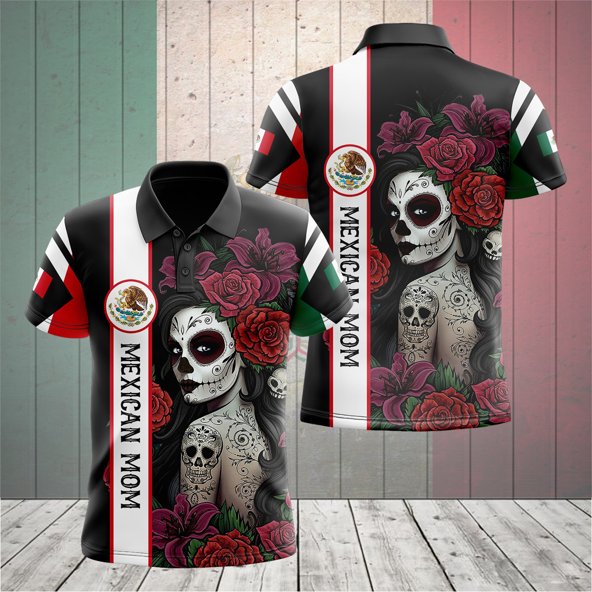 Mexico Aztec Coat Of Arms & Sk - Mens Fashion Mexico 리뷰 및 가격