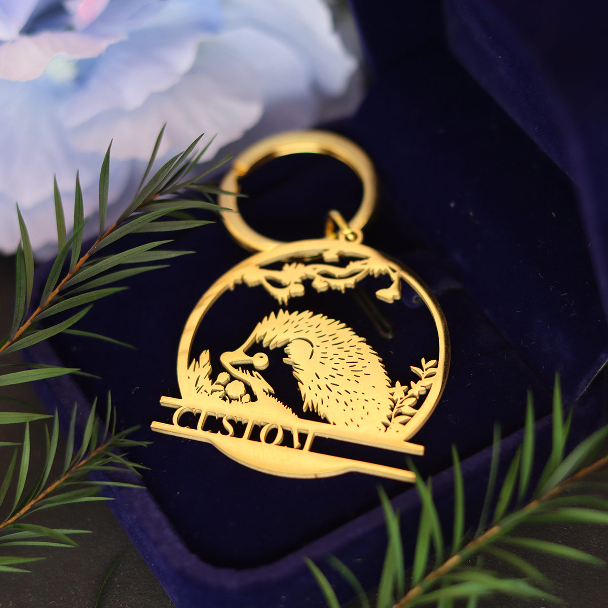 QIAMNI Custom Name Cute Hedgeh - Men'S Fashion Gold Chain 리뷰 및 가격