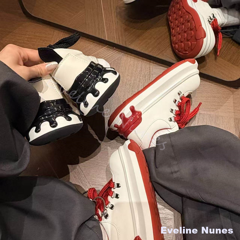 New Spring Platform Mixed Colo - Casual Sneakers Men 리뷰 및 가격
