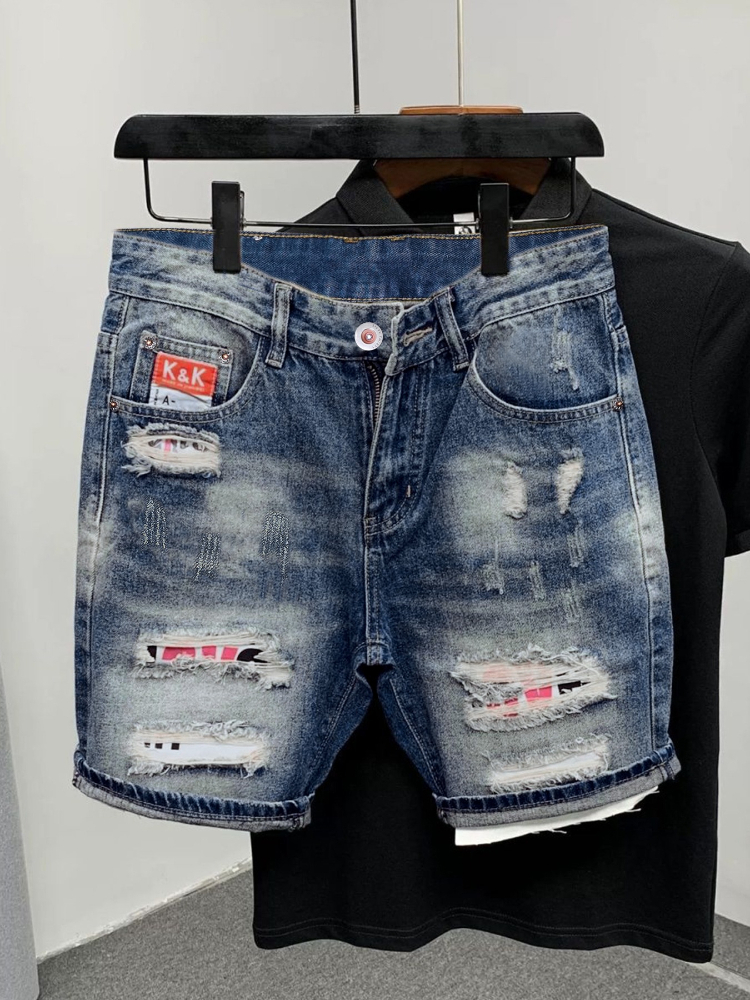 2026 Summer Ripped Straight Me - Men'S Fashion Korea 리뷰 및 가격
