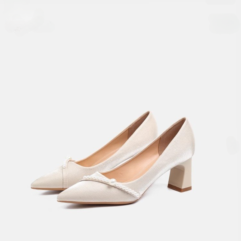 Elegant Pearl Embellished Poin - Mens Fashion Dress Shoes 리뷰 및 가격