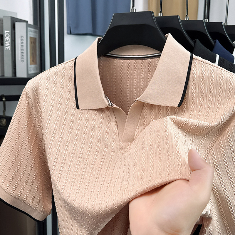 High quality summer new short  - Men'S Fashion V Neck T Shirts 리뷰 및 가격