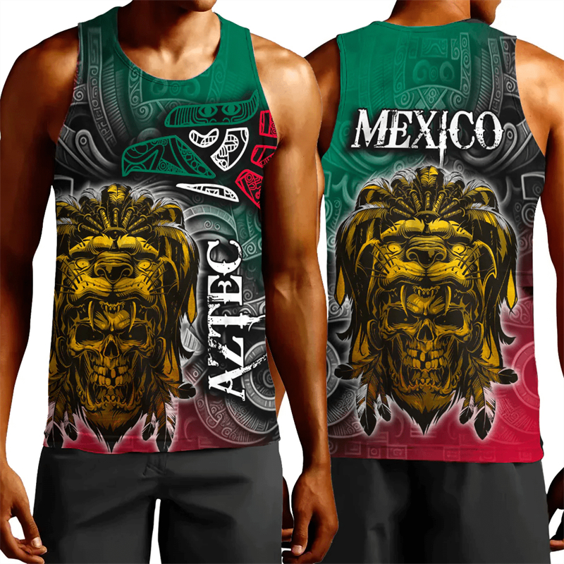 Trendy Mexico Flag Graphic Tan - Mens Fashion Mexico 리뷰 및 가격
