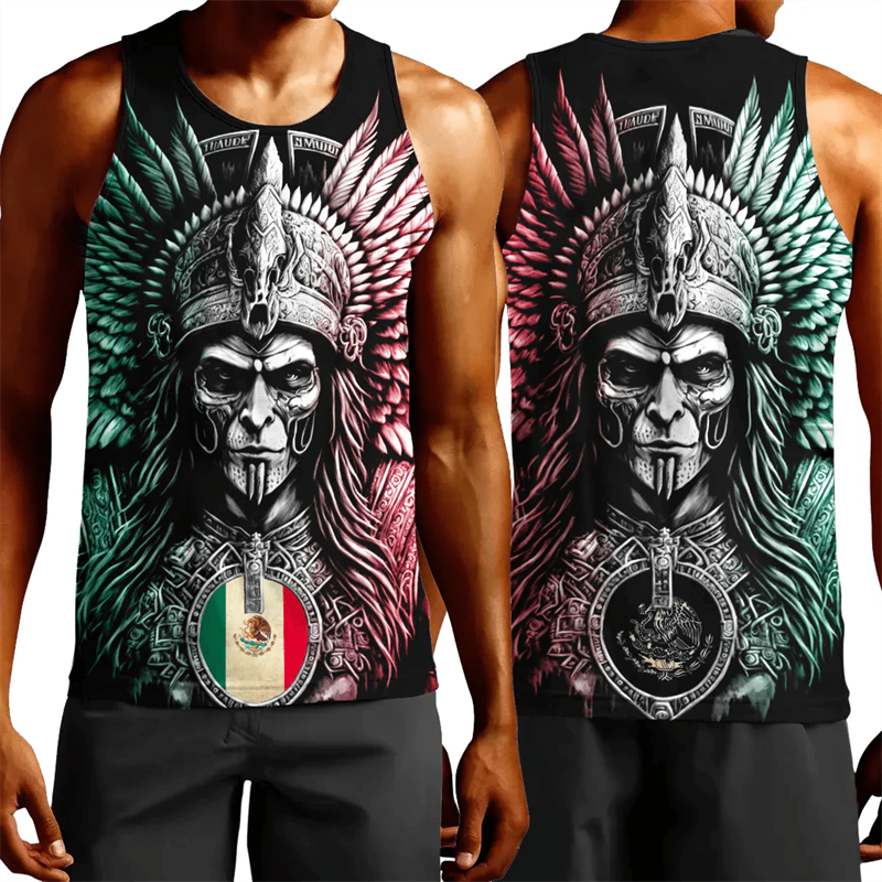 Trendy Mexico Flag Graphic Tan - Mens Fashion Mexico 리뷰 및 가격