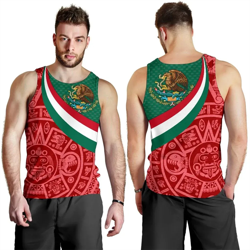 Trendy Mexico Flag Graphic Tan - Mens Fashion Mexico 리뷰 및 가격