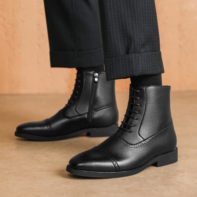 Luxury Men's Boots New High-to - Mens Fashion Dress Shoes 리뷰 및 가격