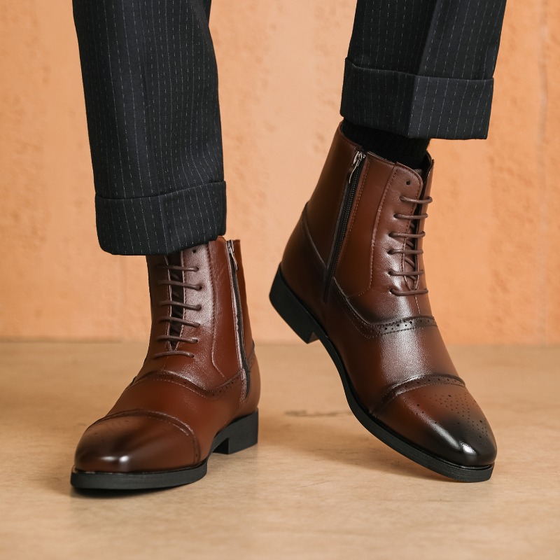 Luxury Men's Boots New High-to - Mens Fashion Dress Shoes 리뷰 및 가격