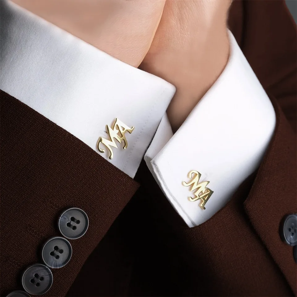 Customized Initial Letter Cuff - Men'S Fashion Gold Chain 리뷰 및 가격