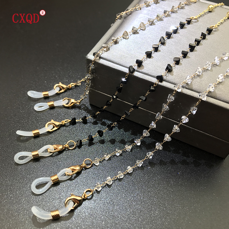 Colorful Triangular Glass Bead - Men'S Fashion Gold Chain 리뷰 및 가격