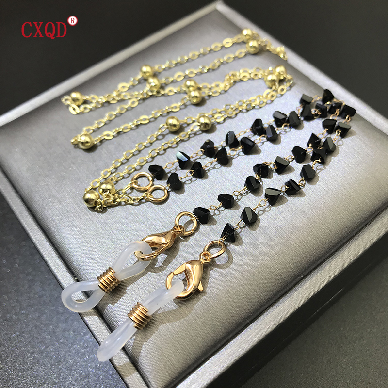 Colorful Triangular Glass Bead - Men'S Fashion Gold Chain 리뷰 및 가격