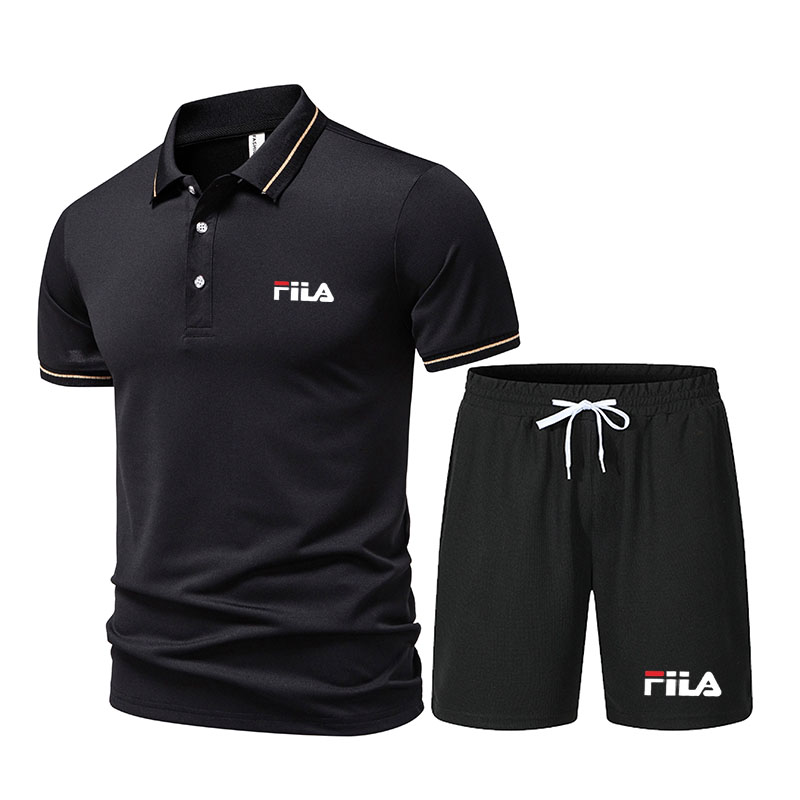 Men's Fashionable 2-Piece Spor - Men'S Fashion Polo Shirt 리뷰 및 가격