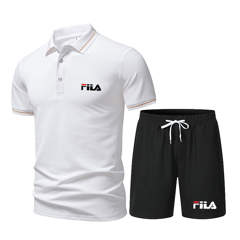 Men's Fashionable 2-Piece Spor - Men'S Fashion Polo Shirt 리뷰 및 가격