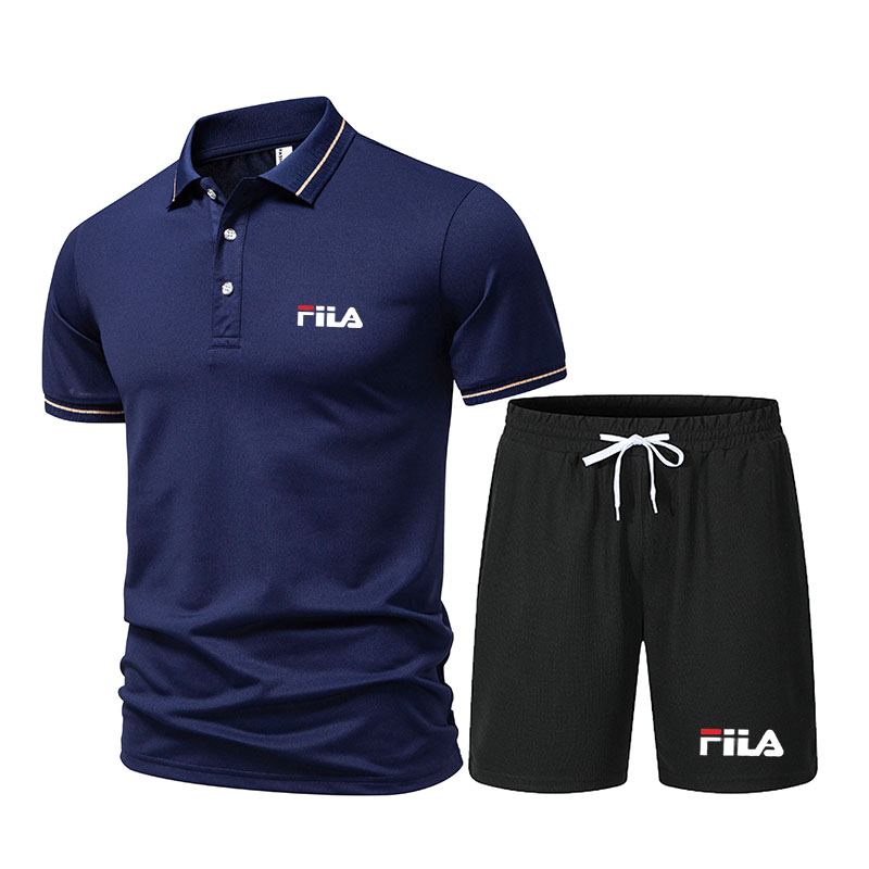 Men's Fashionable 2-Piece Spor - Men'S Fashion Polo Shirt 리뷰 및 가격
