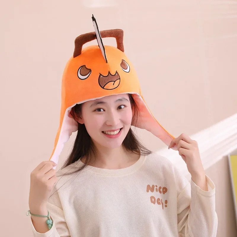 Anime Chainsaw Man Pochita Cos - Mens Fashion Caps 리뷰 및 가격