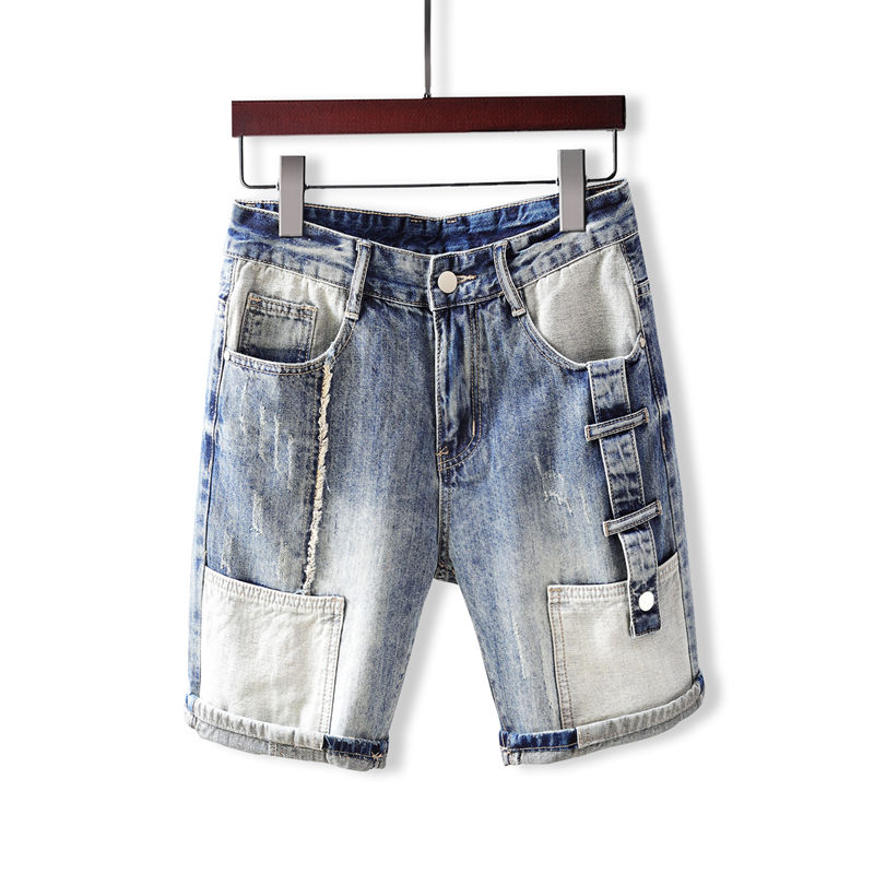 Men's Short Jeans Pants with P - Men'S Fashion Korea 리뷰 및 가격