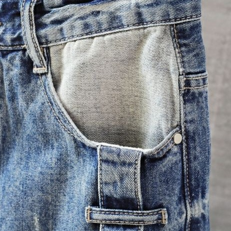 Men's Short Jeans Pants with P - Men'S Fashion Korea 리뷰 및 가격