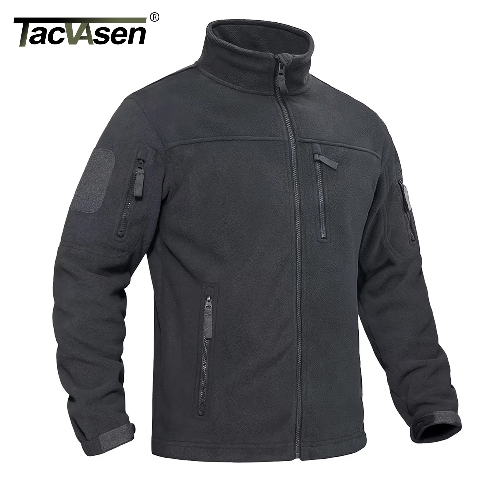 TACVASEN Men's Fleece Jacket S - Windbreaker Men Zip 리뷰 및 가격