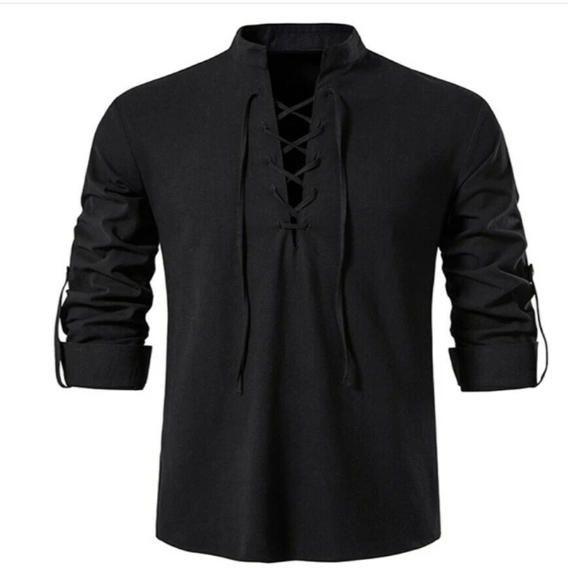 2023 New Men's V-neck shirt T- - Men'S Fashion V Neck T Shirts 리뷰 및 가격