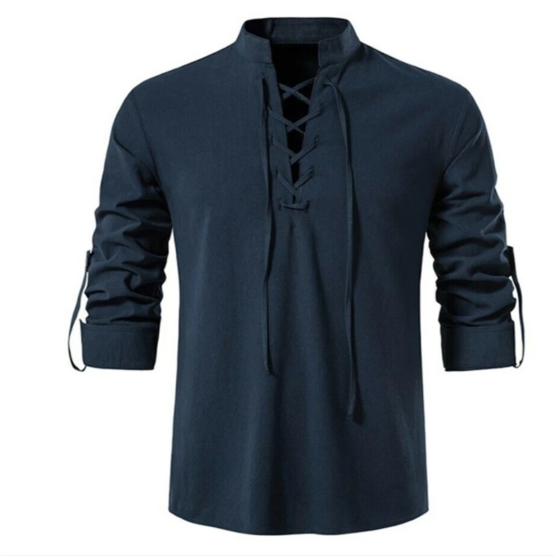 2023 New Men's V-neck shirt T- - Men'S Fashion V Neck T Shirts 리뷰 및 가격