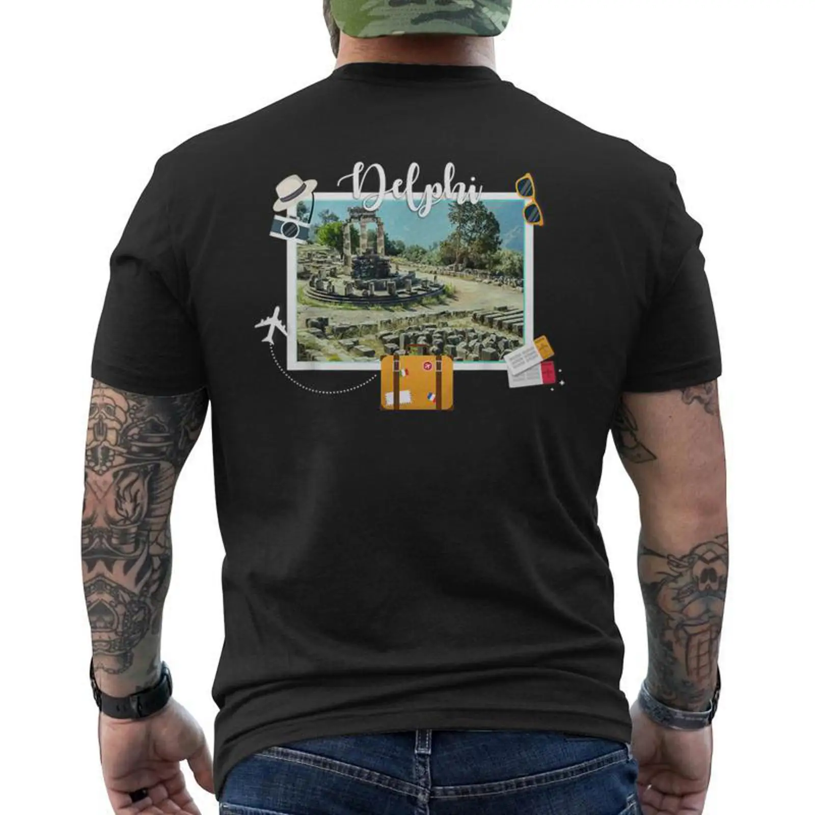 Greece Souvenir Vacation Trave - Men'S Fashion Greece 리뷰 및 가격
