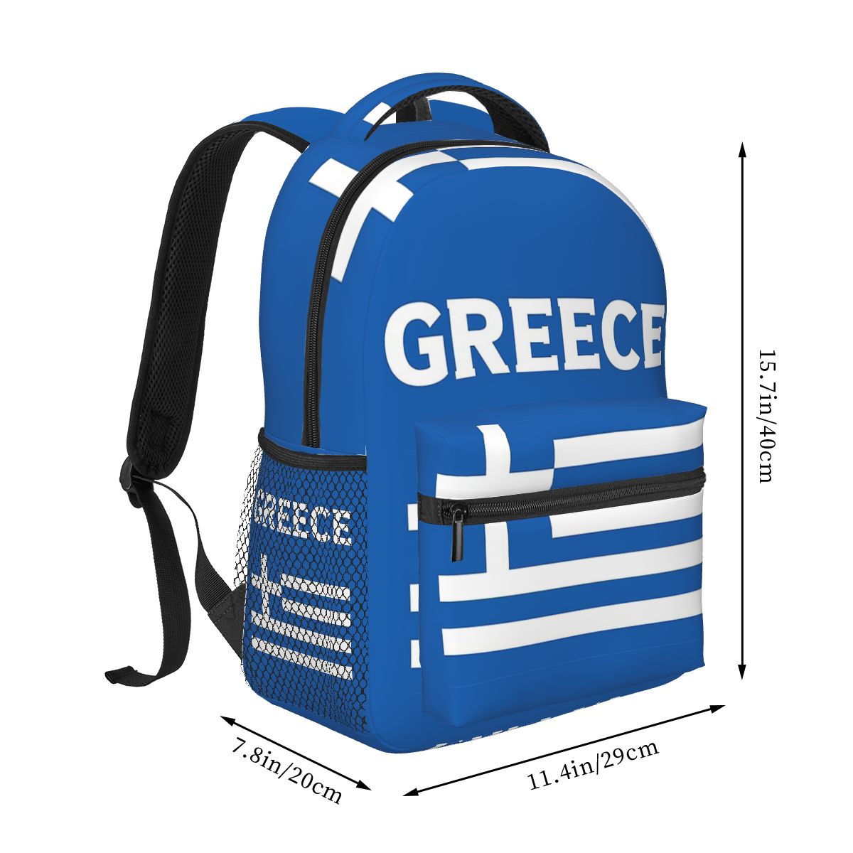 Greece Greek Flag Student Back - Men'S Fashion Greece 리뷰 및 가격
