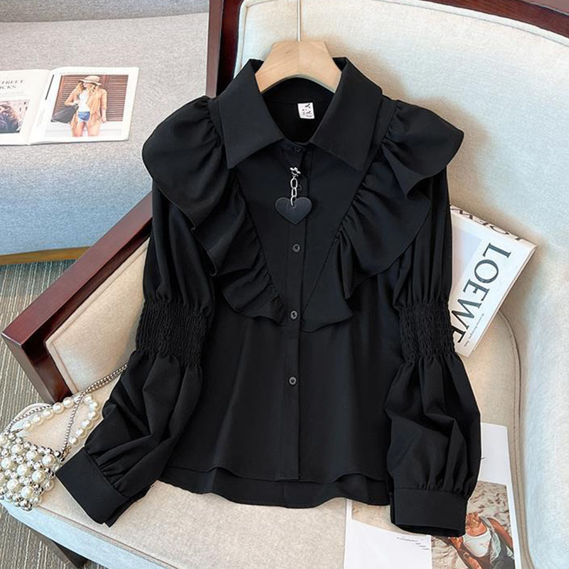 French Style Ruffle Puff Sleev - Men'S Fashion Korea 리뷰 및 가격